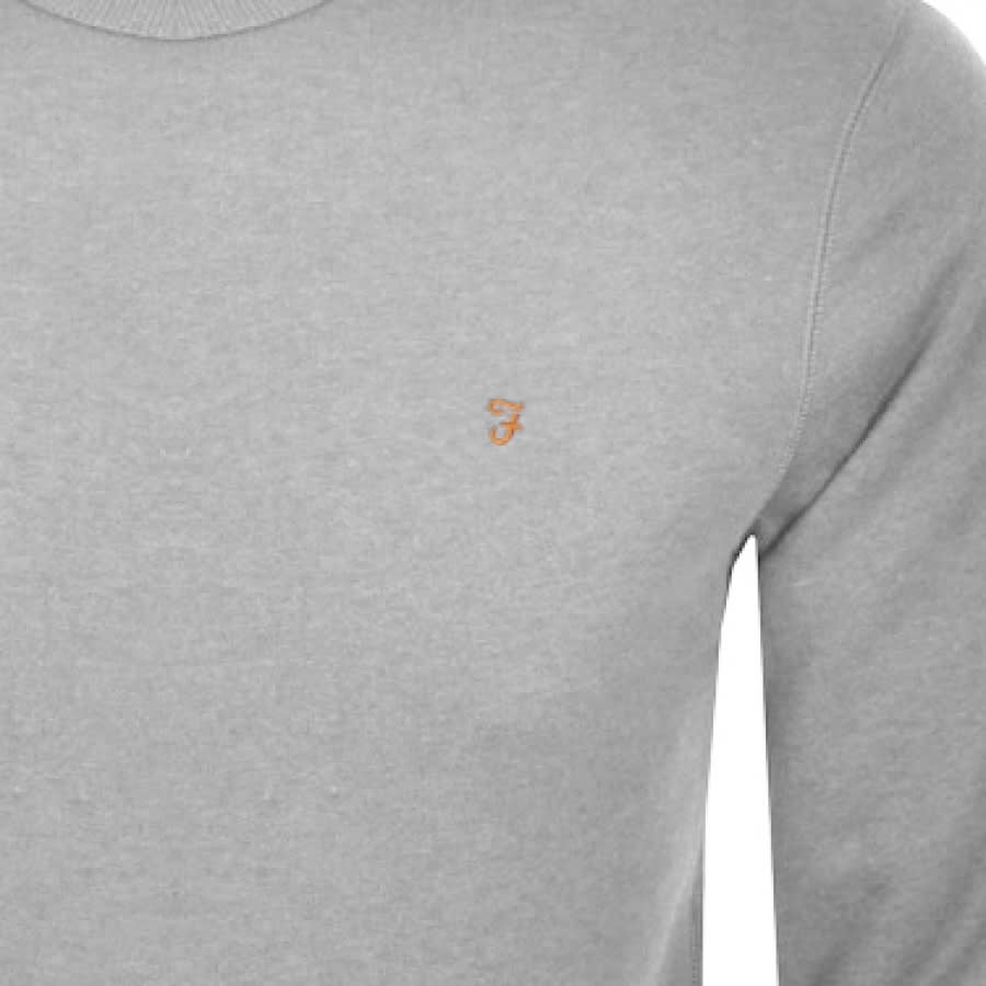 Alternative Image for ProductFarah Vintage Tim Sweatshirt Grey3